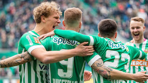 Chancenwucher! Rapid schafft Entscheidung erst Last-Minute