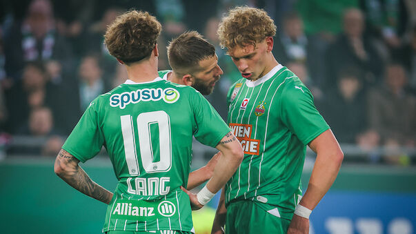 Rapid nach Derby-Triumph: 