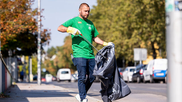 SK Rapid Wien setzt mit Recycling-Aktion wichtiges Zeichen