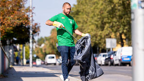 SK Rapid Wien setzt mit Recycling-Aktion wichtiges Zeichen