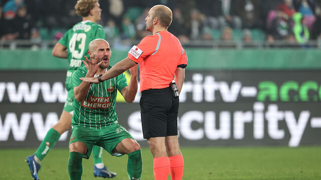 Rapid-Frust: "Salzburg spielt oft nicht gut, aber..."