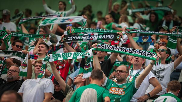 Ausverkauft! SK Rapid spielt EL-Quali vor vollem Haus