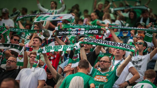 Ausverkauft! Rapid spielt EL-Quali vor vollem Haus