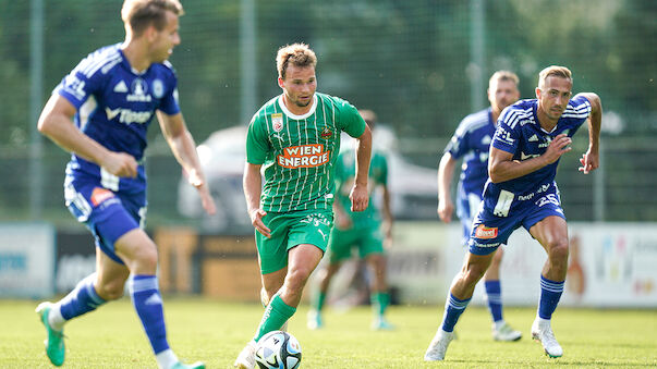 Seidl trifft erneut - doch Rapid verliert Testspiel