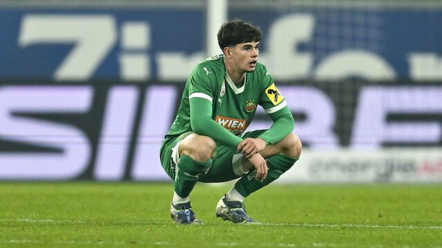 Zwei Rapidler fallen für ÖFB-U21-Trainingslager aus