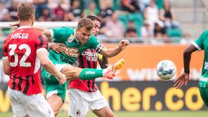 Rapid holt zum Jubiläum ein verdientes Remis gegen Milan