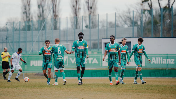 Testdoppel: Rapid feiert Sieg gegen 
