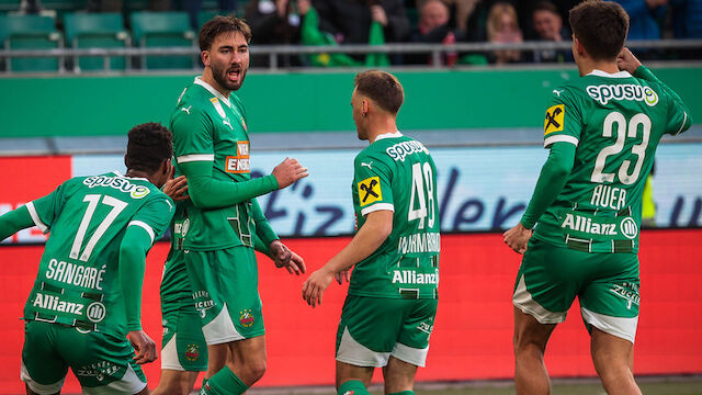 In der Meistergruppe hat Rapid nur ein Ziel