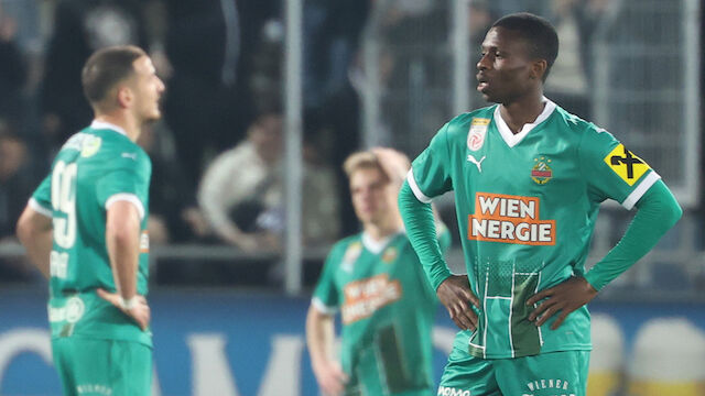 Rapid: Zu wenig für Punkte - genug für Hoffnungsparolen?