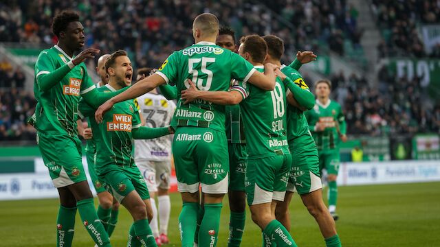 Kantersieg! Rapid schießt sich gegen Altach Frust von Seele