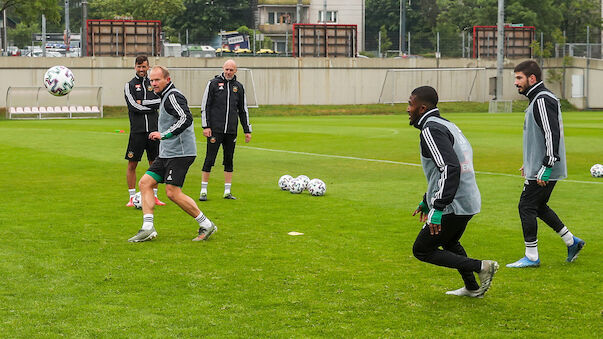 Rapid: Erstes Teamtraining trotz Coronafall