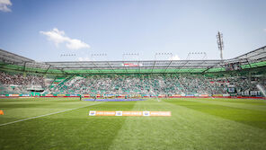 Rapid hat den besten, Sturm den schlechtesten Rasen der Liga