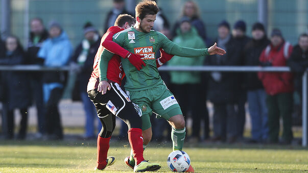 Nur knapper Testspiel-Sieg für den SK Rapid