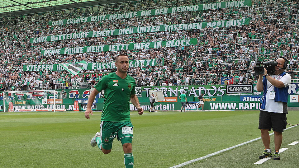 Die besten Bilder von Rapid-Rekordmann Steffen Hofmann