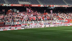 Salzburg-Fans antworten Rapid