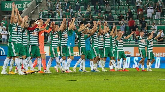 Rapid geht ohne Druck ins Millionenspiel