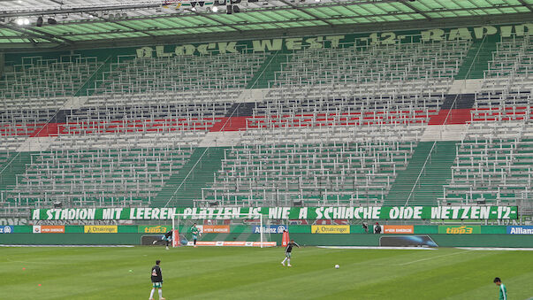 Banner-Skandal: Verfahren gegen Rapid eingeleitet