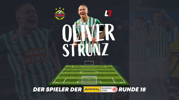 Oliver Strunz ist euer MVP der 18. Bundesliga-Runde
