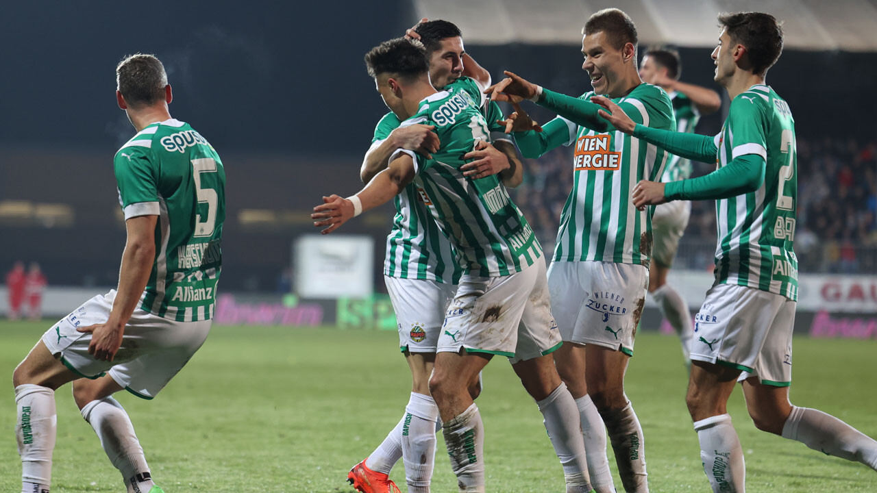 Bernhard Zimmermann Erst Siegtor F r Rapid Nun Ab Zu Rangnick