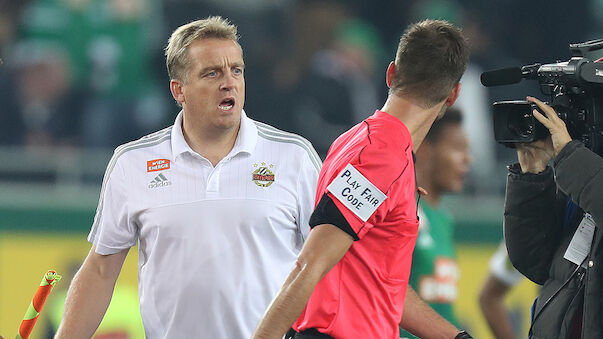 Rapid-Coach Büskens: Kuriose Wechsel-Begründung