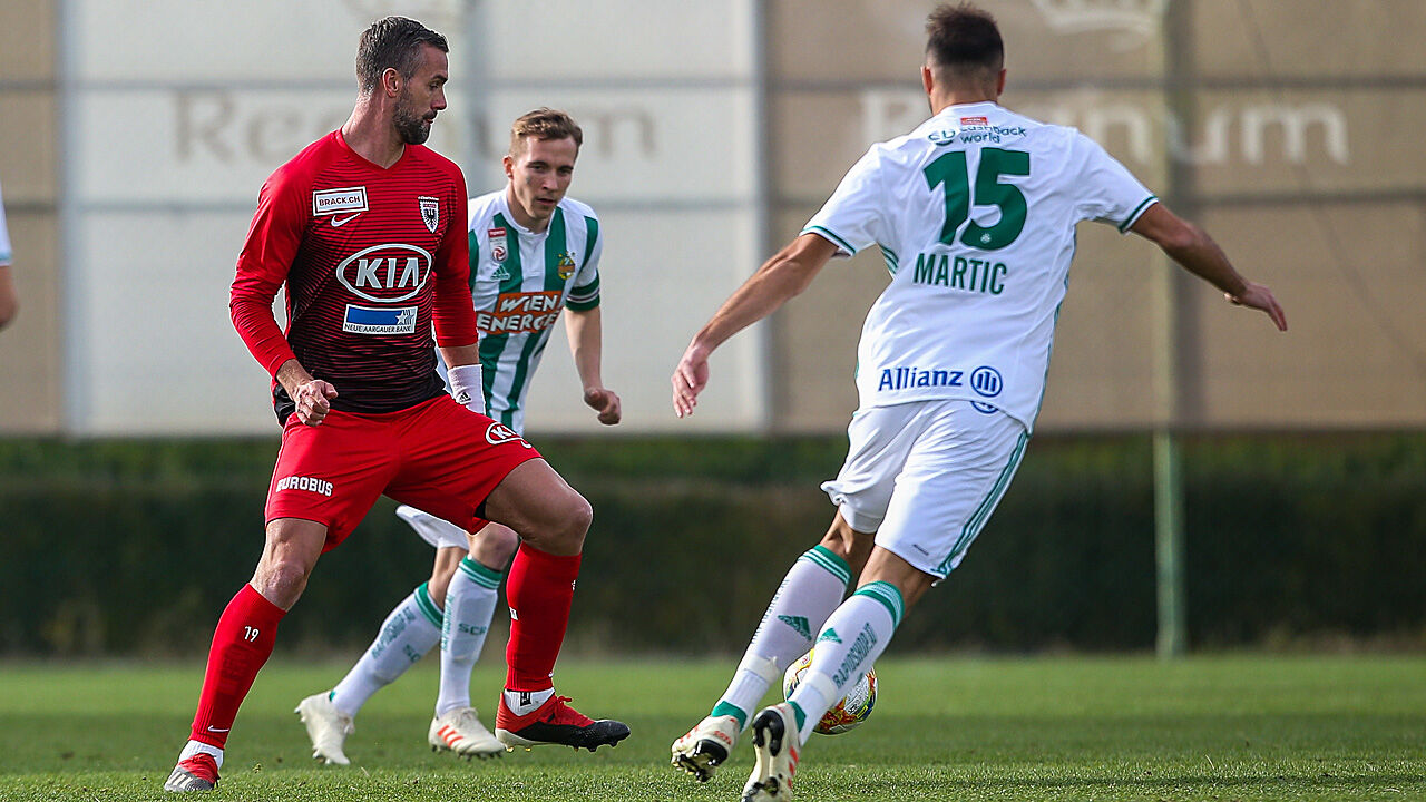 Rapid Gewinnt Test Gegen Aarau Stefan Maierhofer Trifft Laola1 At