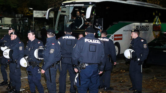 Schneeball-Gate: Geldstrafe für Rapid-Fan