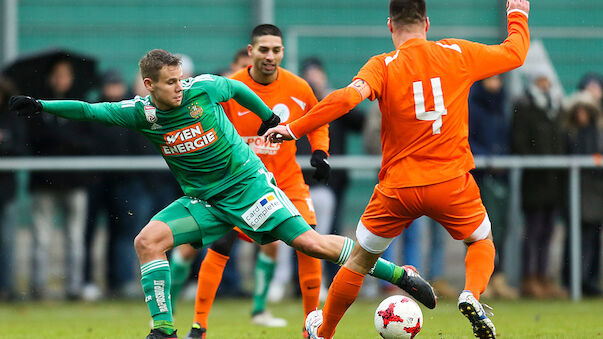 SK Rapid gewinnt ersten Test mit Tor-Festival