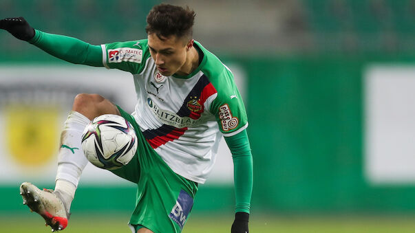 Neuer Vertrag für Rapid-Talent