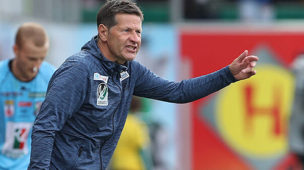 Schiri-Beleidigung: Sperre für Ried-Coach Heraf