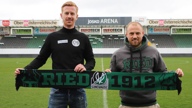 SV Ried bindet Leistungsträger bis 2024