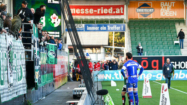 Fan-Unmut nach Rieds Heimpleite gegen WSG Tirol