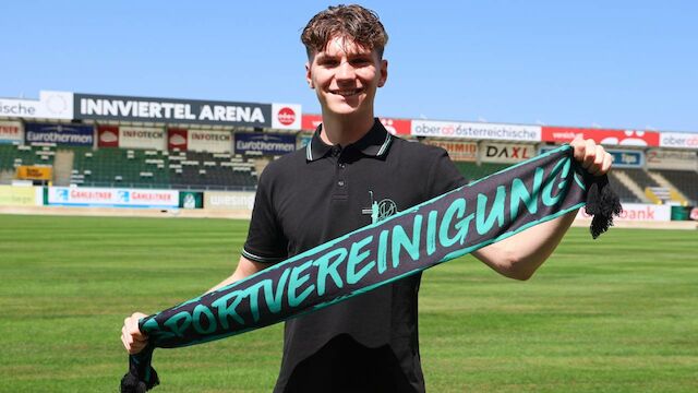 Ried leiht Sturm-Talent und sichert sich Kaufoption
