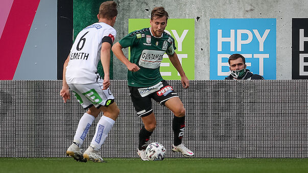 Valentin Grubeck wechselt von Ried nach Amstetten