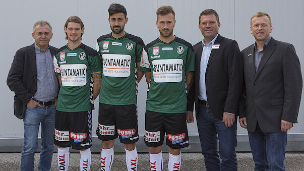 Neue Trikots für die SV Ried