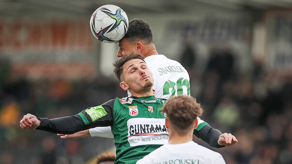 WSG Tirol schockt Ried in der Nachspielzeit