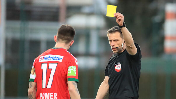 Schiri-Ärger bei Ried: 