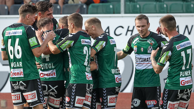 Ried bremst Aufsteiger Austria Lustenau aus