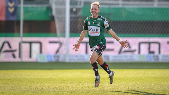 VIDEO: Schöner Ziegl-Freistoß bei Ried-Sieg