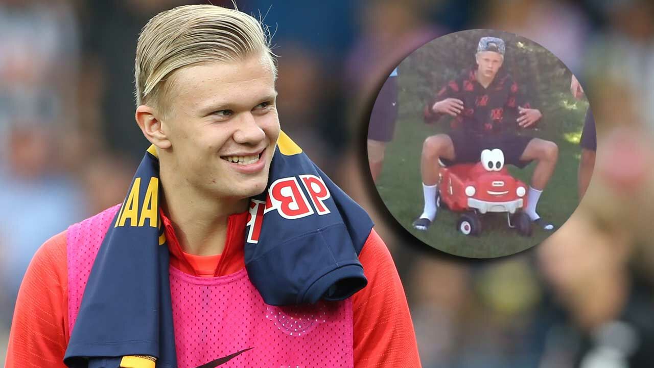 Video Salzburg Goalgetter Erling Haaland Als Rapper Laola1 At