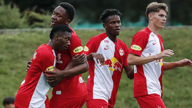 RB Salzburg gewinnt 1. Testspiel