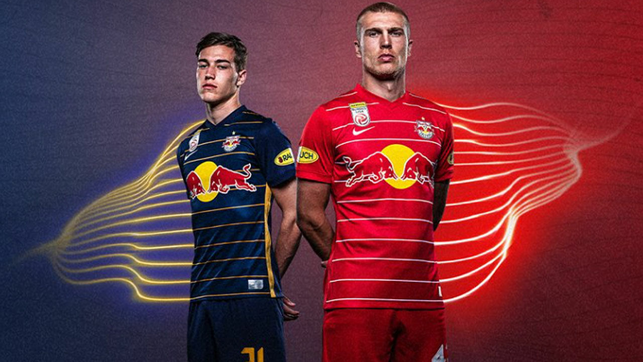 Red Bull Salzburg Verleiht Sich Mit Trikots Neuen Look Fussball Bundesliga