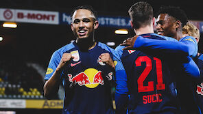 Red Bull Salzburg müht sich zu drei Punkten in Wolfsberg