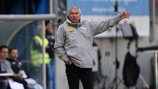 Klagenfurt-Coach Pacult: "...sind wir ein Amateurverein"