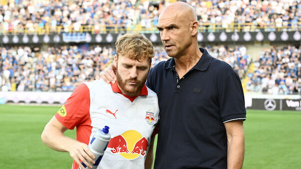 Nach Trainingsverletzung: Entwarnung bei Salzburg-Stürmer