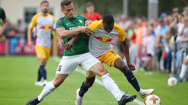 Salzburg-Blitzstart bei Testsieg