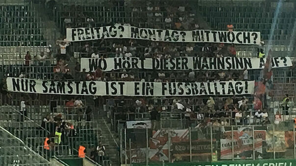 Salzburg-Fans: Kritik an Bundesliga