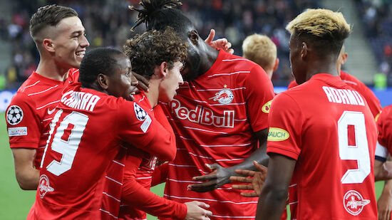 Salzburg im großen Champions-League-Vergleich