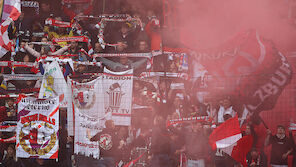 RB Salzburg mit Fan-Protest gegen Marsch
