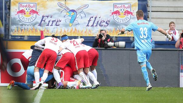 Salzburg: Nicht meisterlich, aber erfolgreich