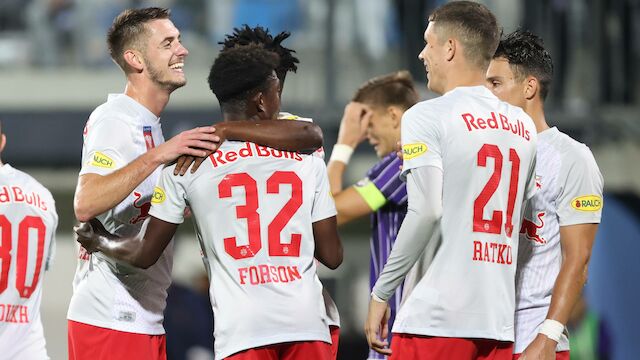 Achtelfinale! Red Bull Salzburg gewinnt brisantes Cup-Derby